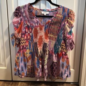 THML Short Sleeve Blouse